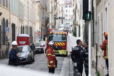 Immeubles effondrés à Marseille avec les deux derniers corps