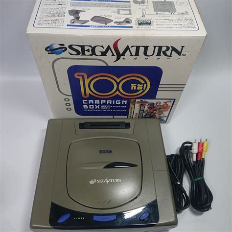 【傷や汚れあり】【1円～】セガサターン 本体 動作確認済み グレー セガ Saturn Sega サターン 箱付きの落札情報詳細 ヤフオク