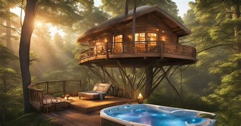 Experience Treehouse Holidays In UK With Hot Tub Delights