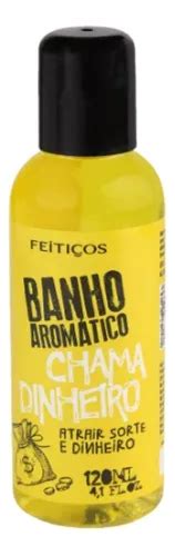 Banho Aromatico Chama Dinheiro Atrair Sorte E Dinheiro Ml Mercadolivre