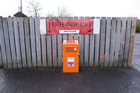 New Knife Drop Bin Launched In Harrogate Harrogate Informer