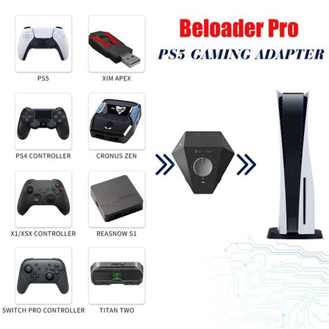 1 x Brand New Beloader Pro PS5 Adapter with Network Port and Volume ...