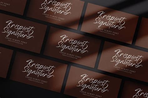 Krispiest Signature - Signature Font - Design Cuts