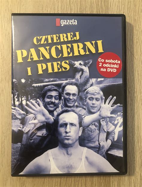 Czterej Pancerni I Pies 1 8 odcinki 4 Płyty DVD Elbląg Kup teraz na