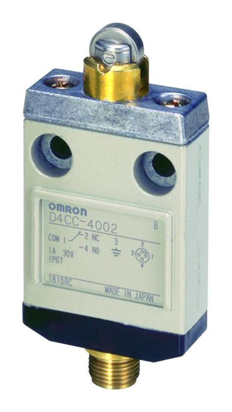 D4CC 4002 Omron Industrial Automation Limit Switch Top Roller