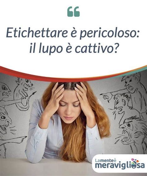 Etichettare Pericoloso Il Lupo Cattivo Cattivo Libri Di