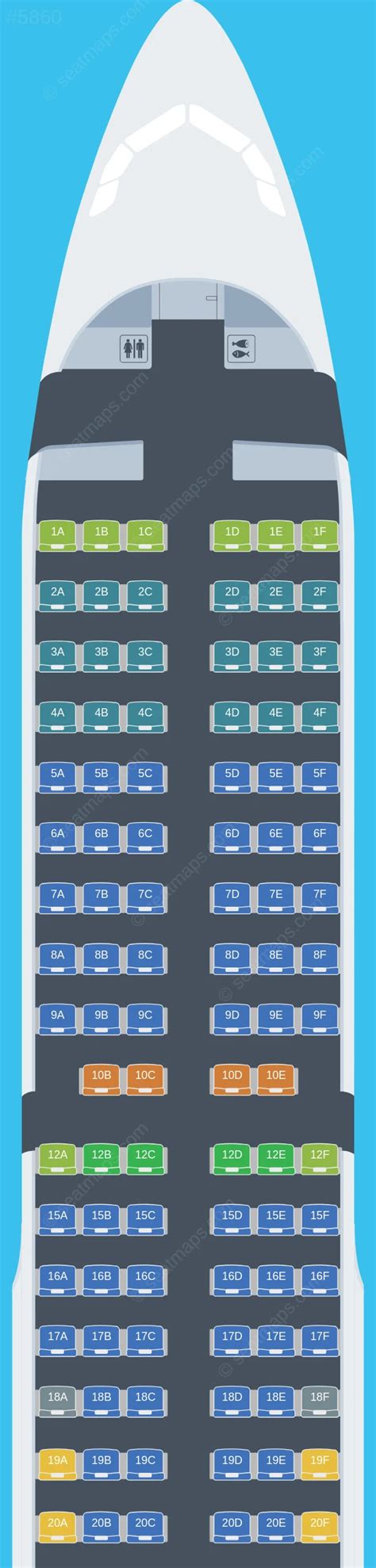 Plan De Cabine L Vueling De Airbus A