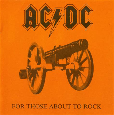 Acdc For Those About To Rock We Salute You Cd Discogs