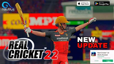 Real Cricket 22 Real Cricket 22 New Update Rc 22 Rc 22 New Update