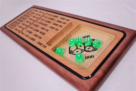 Farkle / 10,000 / Dice Game – Board Game Rules – Kalex Custom Carvings Ltd.