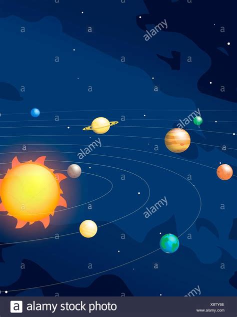 Sistema Solar Dibujo Animado