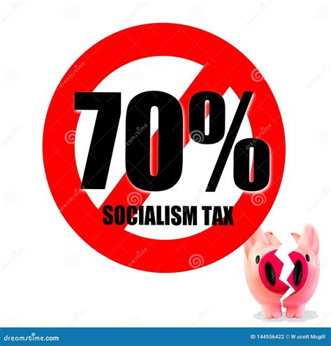 Tax Time for Socialist stock illustration. Illustration of april - 144556422