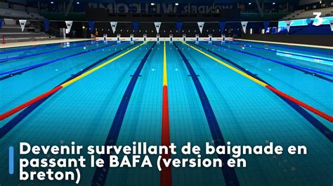 Devenir Surveillant De Baignade En Passant Le Bafa Youtube