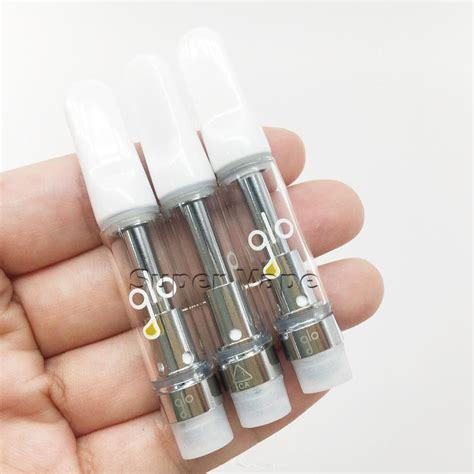 Ceramic Coil Cartridge No Leaking Gurantee 05ml1ml Cartridge Glo Carts Vape Cartridge China