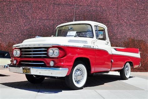 1958 Dodge Sweptside Pickup Burke Brown Macs Motor City Garage