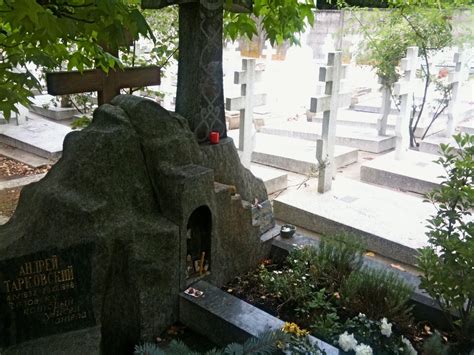 In Memoriam Andrey Tarkovsky Finding Tarkovskys Grave At The Russian