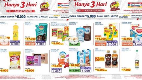 Promo Jsm Indomaret Agustus Ada Cashback Dan Diskon