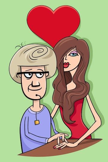 Premium Vector Valentines Day Greeting Card Cartoon Illustration With