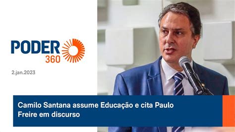 Camilo Santana Discurso De Posse Como Ministro Da Educa O Youtube