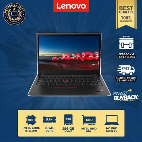 Jual Laptop Lenovo Thinkpad Xi Carbon Core I Ram Gb Ssd Gb Murah