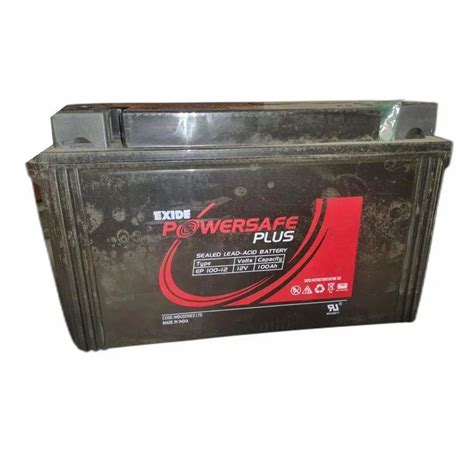 100 Ah Exide Power Safe Plus EP 100 12 Inverter Battery 24 Months At