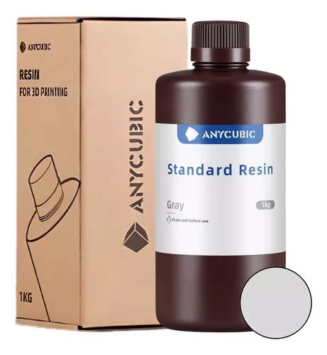 Resina Para Impresora D Anycubic Kg Uv Nm Curado R Pido Env O Gratis