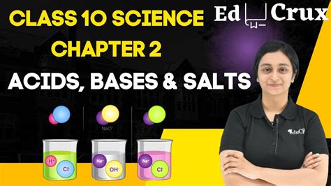 Acids Bases And Salts Class 10 Science Chapter 2 Class 10 Chemistry Chapter 2 Educrux Class