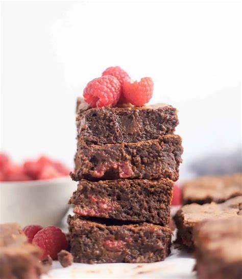 The Best Raspberry Brownies Recipe One Bowl