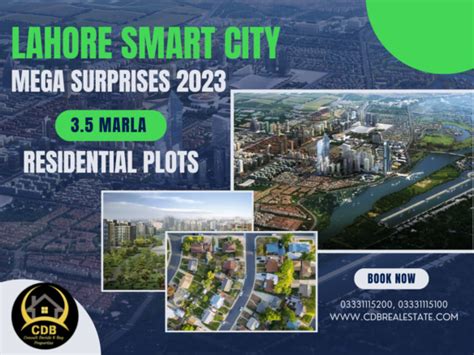 Lahore Smart City Mega Surprises Affordable Marla Residential