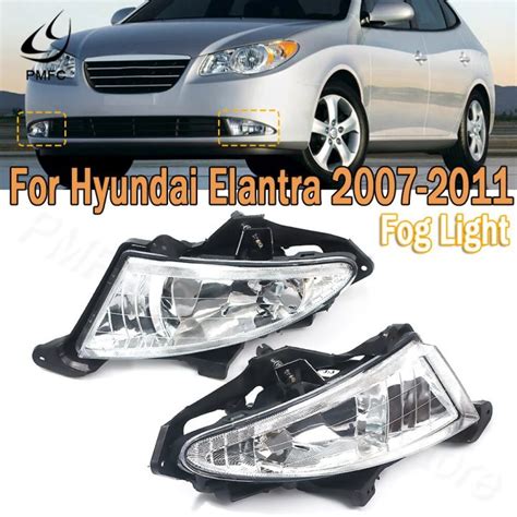 Pmfc Fog Lights Daytime Running Light Drl Clear Front Car External