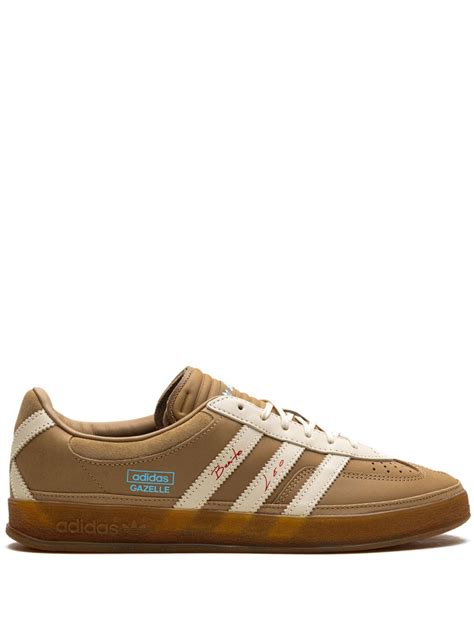 Adidas X Bad Bunny X Lionel Messi Gazelle Indoor Cardboard Sneakers