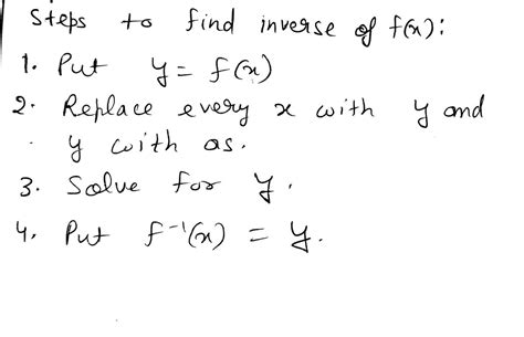 Answered Find The Inverse Function Of F F X … Bartleby