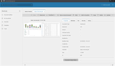 Infor Document Management Idm With Birst Overview