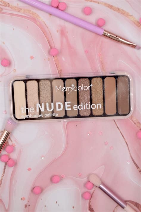 Sombras The Nude X 9 Tonos Merry Color Valmar