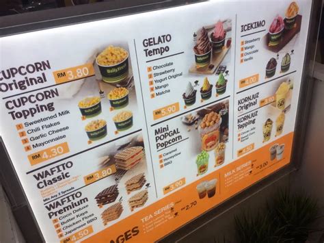 Daily Fresh Malaysia Menu Prices Updated Feb 2024