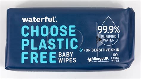 Waterful Plastic Free Wet Wipes 60st