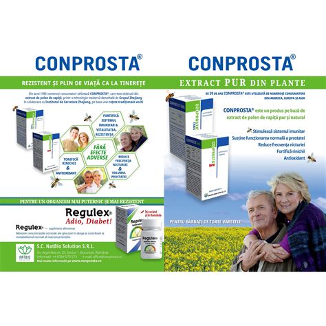 Conprosta Forte Pentru Prostata Si Tractul Urinar Capsule Moi