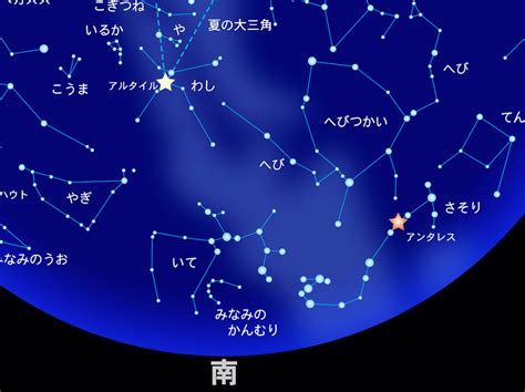 夏の星座「いて座」の見つけ方を紹介します 三月のガブリエル