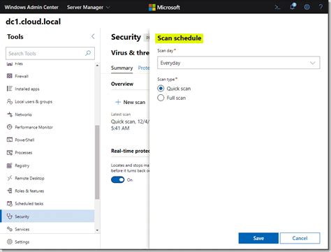 Windows Admin Center Security Extension 4sysops