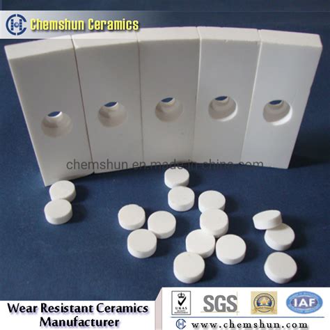 China Manufacturer High Alumina Ceramic Tiles As Pipe Linings China