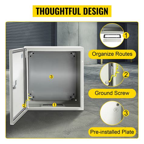 Caja De Acero Vevor Nema Caja El Ctrica De Acero Nema X De X X