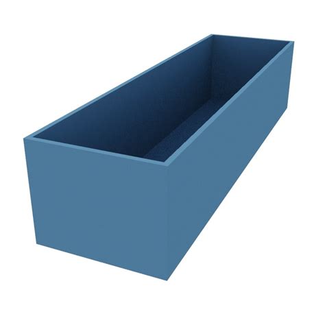 Powder Coated Rectangular Planter X X