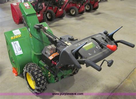 John Deere D Self Propelled Walk Behind Snow Blower In Des Moines