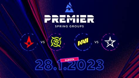 CS GO BLAST PREMIER SPRING GROUPS 2023 Astralis Vs NIP Natus