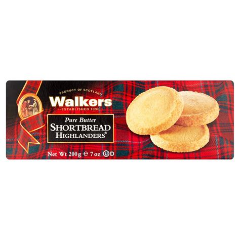 Walkers Highlanders Shortbread 200g British Online British Essentials