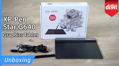 XP Pen StarG640 Graphics Tablet Unboxing YouTube