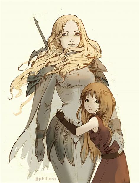 Claymore Teresa And Clare By Philiera On Deviantart Personagens De