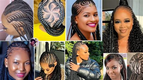 2024 New And Latest Braids Hairstyles For Black Women 🔥🔥🔥 Youtube