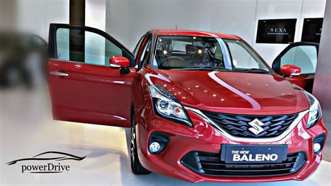 2019 Maruti Suzuki Baleno Facelift Phoenix Red Colour Price