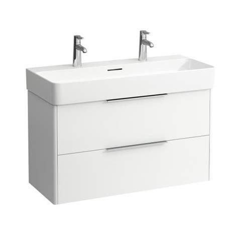 Laufen Val Washbasin With Base Vanity Unit Pull Out Compartments